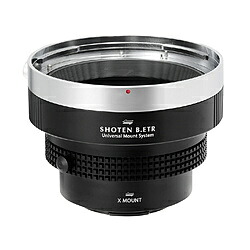 SHOTEN マウントアダプター UMSシリーズ B.ETR-FX-U (ブロニカETRマウントレンズ &rarr; 富士フイルムXマウント変換) ブラック B.ETR-FX-U B.ETR_FX_U｜ソフマップ店