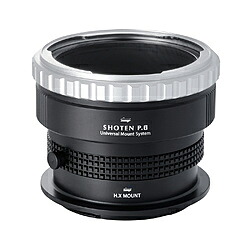 SHOTEN マウントアダプター UMSシリーズ P6-HX-U (ペンタコンシックス│キエフ60マウントレンズ &rarr; ハッセルブラッドXマウント変換) ブラック P6-HX-U P6_HX_U｜ソフマップ店