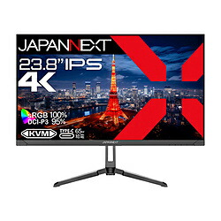 JAPANNEXT USB-C接続 PCモニター JN-IPS2380UHDR-C65W ［23.8型 /4K(3840×2160） /ワイド /60Hz］ JNIPS2380UHDRC65W
