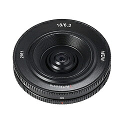 七工匠 七工匠 7Artisans ボディキャップレンズ 18mm F6.3 II 富士フイルムXマウント ブラック 1863FXB2 1863FXB2