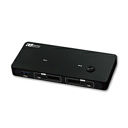 RATOC(ラトックシステム) マイコンうつり変わり器 DisplayPort繋ぎ合わせる 8K相応う(Mac/Windows11相応う)  RS-260DP-8K ［2インプット /1最終生産物 /手動］ RS260DP8K 【864】