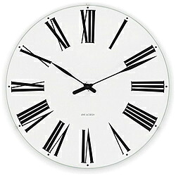 インテック 掛時計 Roman Wall Clock 21cm white/black AJ43632 AJ43632