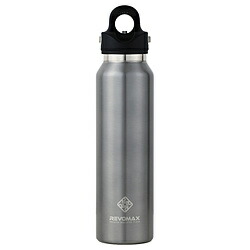 REVOMAX 炭酸対応真空断熱ボトル 16oz［473ml/ワンタッチ］ REVOMAX ガンメタル DWF-16015S-JP-V3 ［炭酸対応］ DWF16015SJPV3