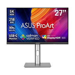 ASUS(エイスース) USB-C接続 PCモニター ProArt PA27JCV ［27型 /5K(5120×2880） /ワイド /60Hz］ PA27JCV