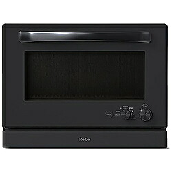 A-STAGE オーブンレンジ Re・De Range(リデレンジ) ブラック MO02A-20BK ［20L］ MO02A20BK｜ソフマップ店