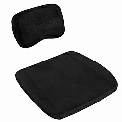 NOBLECHAIRS 〔チェアクッション〕シートパッド＋ネックピロー MEMORY FOAM SEAT PAD SET ブラック NBL-MSP-BF23 NBLMSPBF23