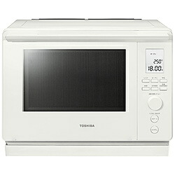 TOSHIBA(東芝) 角皿式スチームオーブンレンジ 石窯ドーム ミルキーホワイト ER-D100B-W ［30L］ ERD100BW