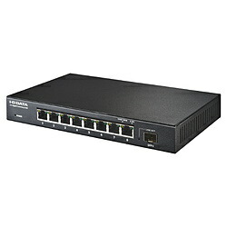 IO DATA(アイオーデータ) スイッチングハブ [8ポート /2.5Giga対応 /ACアダプタ] メタル筐体 (SFP+：1ポート) ブラック BSH-QG08 BSHQG08