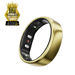 RINGCONN RCA-01 Smart Ring Gen 2 かっこ良い輪っか RingConn（リンコン）第2時人 US10号  ロイヤルゴールド RCA01