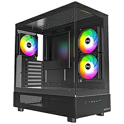 MONTECH マイコン入れもの [ATX /Micro ATX /Mini-ITX] XRつづき物 黒いこと XR (B) XR(B) PCパーツ-パソコン・周辺機器-PCケース・筐体