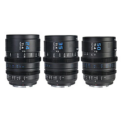 SIRUI シネマレンズ T1.4 Full Frame 3本セット(24mm/35mm/50mm) E/ブラック(L/RF/Z交換マウントアダプター付) SIRUI VP-1-3B-JP ［ソニーE /単焦点レンズ］ VP-1-3B-JP [振込不可] [代引不可]