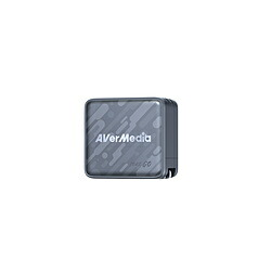 AVerMedia AC-USB充電器 映像対応 100W [4ポート：HDMI＋USB-A＋USB-Cｘ2 /USB Power Delivery対応] Live GENERATOR POCKET GC313 ブラック GC313BK GC313BK