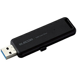 ELECOM(エレコム) ESD-EMB2000GBK 外付けSSD USB-A接続 PS5/PS4、録画対応(Mac/Windows11対応) ブラック ［2TB /ポータブル型］ ESDEMB2000GBK｜ソフマップ店