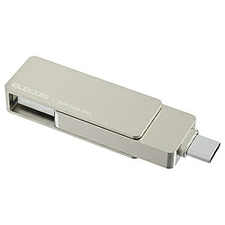 ELECOM(エレコム) ESD-EPA0500GSV 外付けSSD USB-C＋USB-A接続 PS5/PS4対応(iPadOS/iOS/Mac/Windows11対応) シルバー ［500GB /ポータブル型］ ESDEPA0500GSV 【864】 [振込不可] [代引不可]｜ソフマップ店