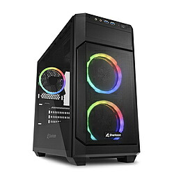 SHARKOON PCケース V1000W RGB SHA-V1000W RGB ブラック SHAV1000WRGB