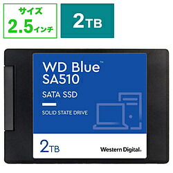 Western Digital 内蔵SSD SATA繋ぎ合わせる WD Blue SA510  WDS200T3B0A ［2結核症 /2.5in］ WDS200T3B0A