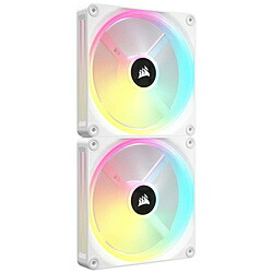 CORSAIR(コルセア) 入れもの気違いｘ2 [140粍 /2000RPM] ＋制御装置 iCUE LINK QX140 RGB WHITE Starter Kit 白いこと CO-9051008-WW CO9051008WW