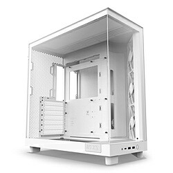 NZXT PCケース [ATX /Micro ATX /Mini-ITX] H6 Flow ホワイト CC-H61FW-01 CCH61FW01