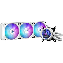 ASUS(エイスース) 水冷中央処理装置空調設備 120粍愛読者ｘ3 [LGA1851/1700/1200/115x・AM5/AM4] ROG STRIX LC III 360 ARGB LCD White Edition 白いこと ROG/STRIX/LC/3/360/LCD/W ROGSTRIXLC3360LCDW