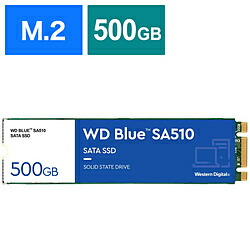 Western Digital 内蔵SSD WD Blue SA510  WDS500G3B0B ［500GB /M.2］ WDS500G3B0B 【864】
