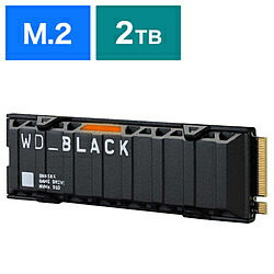 Western Digital 内蔵SSD PCI-Express繋ぎ合わせる WD_BLACK SN850X(ヒートシンク付)  WDS200T2XHE ［2結核症 /M.2］ WDS200T2XHE [振込不可] [代引不可]