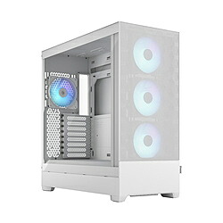 FRACTAL DESIGN(フラクタルデザイン) PCケース [ATX /Micro ATX /Extended ATX /Mini-ITX] Pop XL Air RGB White TG Clear Tint ホワイト FD-C-POR1X-01 FDCPOR1X01｜ソフマップ店