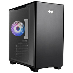 INWIN PCケース [Micro ATX /Mini-ITX] A3 ブラック IW-CS-A3BLK-1AM120S IWCSA3BLK1AM120S