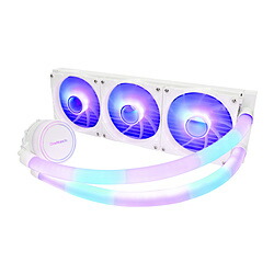 Owltech(オウルテック) 水冷CPUクーラー OWL-LCS360ARGB-WH ホワイト 120mmファンｘ3 [LGA1366/115x/1200/1700/2011・AM4/AM5] OWLLCS360ARGBWH 【sof001】 [振込不可] [代引不可]