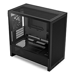 NZXT パソコン容れもの [Micro ATX /Mini-ITX] H3 FLOW 黒いこと CC-H31FB-01 CCH31FB01 PCケース・筐体-PCパーツ