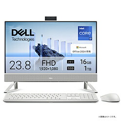Dell デスクトップパソコン 23.8型 オールインワンデスクトップパソコン Dell 24 AIO