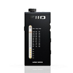 FiiO(フィーオ) ポータブルステレオFMラジオ Black FIO-RR11-B ［ハイレゾ対応 /DAC機能対応］ FIORR11B