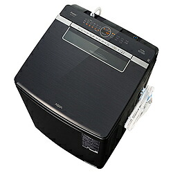 AQUA 全自動洗濯機 シルキーブラック AQW-VX14A(K) ［洗濯14.0kg /簡易乾燥(送風機能) /上開き］ AQWVX14A_K 【お届け日時指定不可】