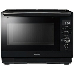 TOSHIBA(東芝) 過熱水蒸気オーブンレンジ 石窯ドーム ブラック ER-D90B-K ［26L］ ERD90BK