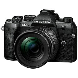 OMSYSTEM OM-5 Mark II 12-45mm F4.0 PRO レンズキット ミラーレス一眼カメラ ブラック ［ズームレンズ］ OM5MarkII12-45mmBLK 【864】