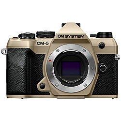 OMSYSTEM OM-5 Mark II ミラーレス一眼カメラ サンドベージュ ［ボディ単体］