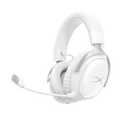 HYPERX AX6G1AA ゲーミングヘッドセット Cloud III S ホワイト ［ワイヤレス（Bluetooth/USB-C＋USB-A） /両耳 /ヘッドバンドタイプ］ AX6G1AA