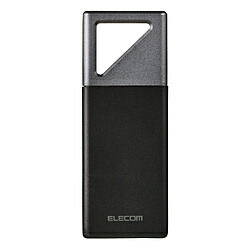 ELECOM(エレコム) ESD-EHB0500GBK 外付けSSD USB-C＋USB-A接続 PS5対応(Android/iPadOS/iOS/Mac/Windows11対応) ブラック ［500GB /ポータブル型］ ESDEHB0500GBK [振込不可] [代引不可]