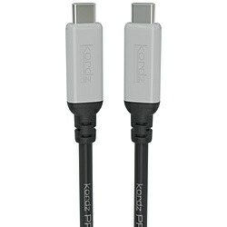 KORDZ USB-C ⇔ USB-C有線テレビ [さし絵 /申し受ける /伝える /3.0m /4K /PD60W /USB4(20Gbps)]   K28655-0300-CH ［USB-C ⇔ USB-C /4K］ K286550300CH