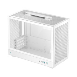 DEEPCOOL PCケース [Micro ATX /Mini-ITX] CH160 PLUS WH ホワイト R-CH160-WHNGM0-G RCH160WHNGM0G｜ソフマップ店