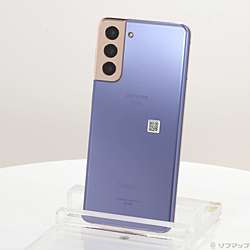 【中古】SAMSUNG(サムスン) Galaxy S21 5G 256GB ファントムバイオレット SC-51B docomoロック解除SIMフリー【291-ud】｜ソフマップ店 26,617円