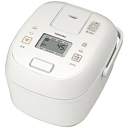 TOSHIBA(東芝) 炊飯ジャー 炎匠炊き ミルキーホワイト RC-6PXX-W ［3.5合 /圧力IH］ RC6PXXW｜ソフマップ店