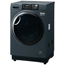 AQUA ドラム式洗濯乾燥機 AQUA サファイアブラック AQW-D8A-R(K) ［洗濯8.0kg /乾燥4.5kg /ヒーター乾燥(水冷・除湿タイプ) /右開き］ AQWD8AR_K 【お届け日時指定不可】 80,079円