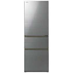 TOSHIBA(東芝) 冷蔵庫 VEGETA（ベジータ）SVシリーズ アッシュグレージュ GR-Y36SV(ZH) ［幅60cm /356L /3ドア /右開きタイプ /2025年］ 【基本設置料金セット】 GRY36SVZH 【お届け日時指定不可】