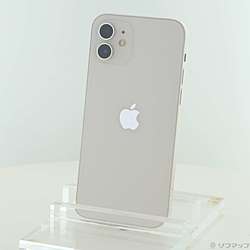 【中古】Apple(アップル) iPhone12 128GB ホワイト MGHV3J／A SIMフリー【291-ud】