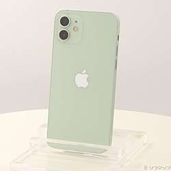 【中古】Apple(アップル) iPhone12 256GB グリーン MGJ43J／A SIMフリー【291-ud】