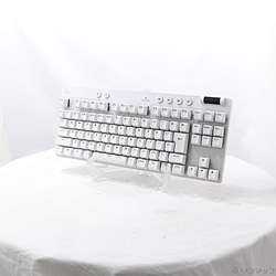 【中古】logicool(ロジクール) PRO X TKL RAPID G-PKB-TKL-RTWH 赤軸【291-ud】