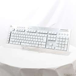 【中古】logicool(ロジクール) Logicool G ゲーミングキーボード タクタイル 茶軸 ホワイト G813-TCWH【291-ud】
