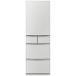 MITSUBISHI(三菱) 三菱冷蔵庫 三菱冷蔵庫 フラットリネンホワイト MR-MD45NL-W ［60.0(cm) /451L /5ドア /左開きタイプ /2025年］【基本設置料金セット】 MRMD45NLW 【お届け日時指定不可】