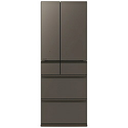 MITSUBISHI(三菱) 三菱冷蔵庫 三菱冷蔵庫 グランドアンバーグレー MR-WZ61N-H ［68.5(cm) /608L /6ドア /観音開きタイプ /2025年］【基本設置料金セット】 MRWZ61NH 【お届け日時指定不可】
