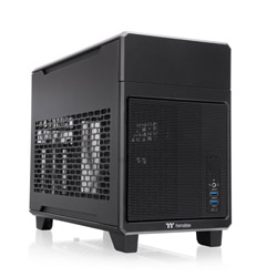 Thermaltake マイコン入れもの [Mini-ITX] TR100 Black CA-11A-00S1NN-J0 CA11A00S1NNJ0 PCパーツ-パソコン・周辺機器-PCケース・筐体
